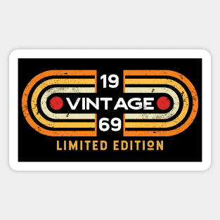 Vintage 1969 | Retro Video Game Style Magnet